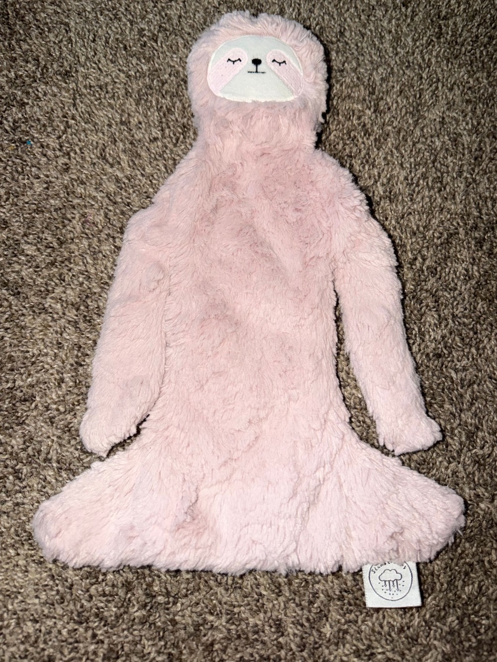 Slumberkins Slumber Sloth Security Blanket Lovey Baby Blankie 14” Soft Stuffed